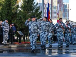 39 лет мужества, верности долгу и боевого братства. БРОФ «Твардовского, 2» принял участие в праздновании годовщины ОМОН «Авангард»
